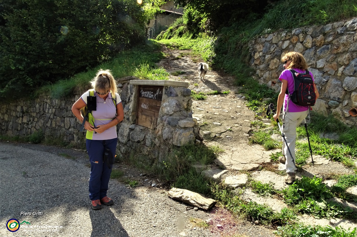 16 Imbocchiamo il sentiero per il Monte Castello.JPG